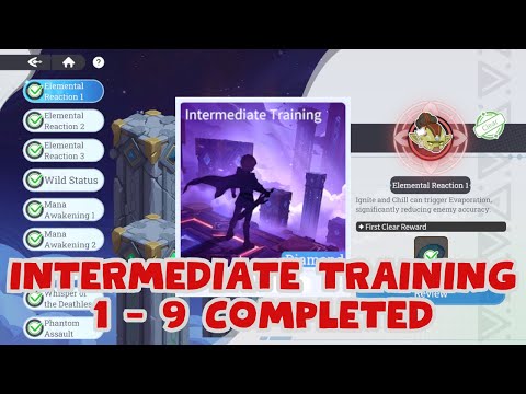INTERMEDIATE TRAINING CAMP 1 TO 9 - ALL COMPLETED [Dragon Traveler]