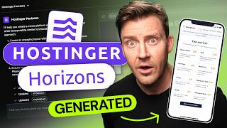 Hostinger Horizons tutorial | Build your app with AI in minutes