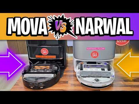 Mova Z60 vs Narwal Flow | Real-World Robot Mop & Vacuum Comparison (Just a Dad Approved!)