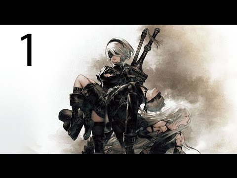 NieR Automata Walkthrough Streaming - Part 1 [No commentary] [Japanese with English subs]
