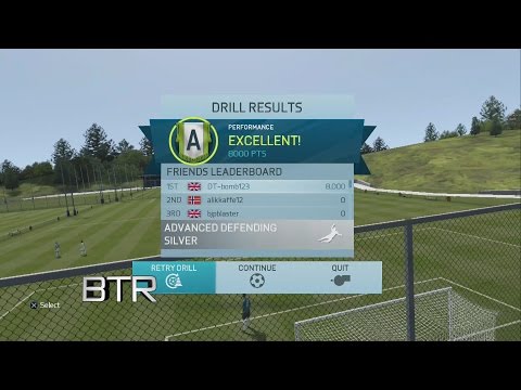 Fifa 16 Skill Games Advanced Defending Silver Level