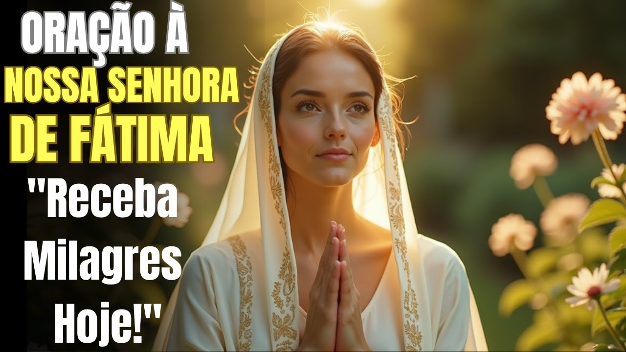 "Oração Poderosa a Nossa Senhora de Fátima: Milagres que Transformam Vidas!"