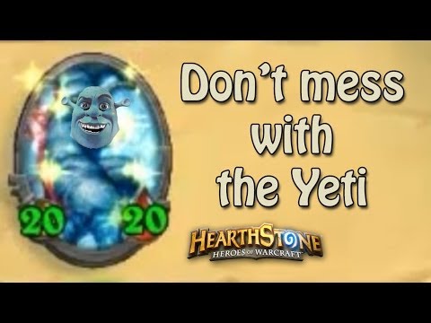 Hearthstone - Don't Mess with the Yeti! [Ranked Match Gameplay]