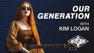 Video thumbnail for Kim Logan – Our Generation | Top Tape flatwound electric guitar strings | Rotosound by Rotosound