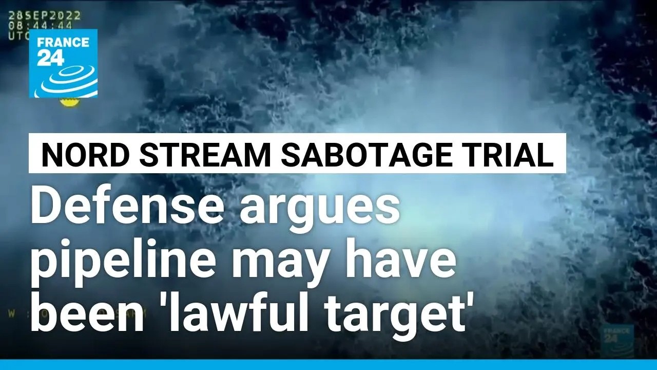 Video: Ukrainian ex-officer Kuznetsov on trial in Hamburg over 2022 Nord Stream sabotage
