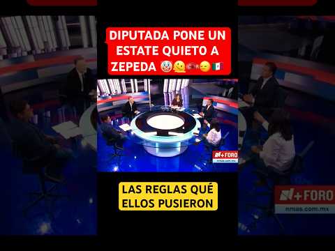 PONEN ESTATE QUIET0 A ZEPEDA, DIPUTADA SE LO TUNDE🤡💰🥊🙂‍↔️🇲🇽#4t #amlo #claudiasheinbaum #mexico