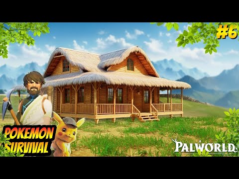 I BUILT A NEW HOUSE In The World Of PALS - Palworld #6