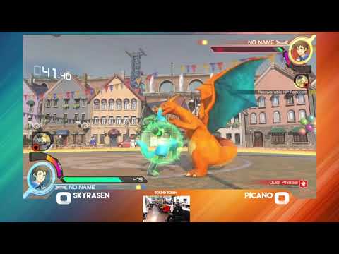 SkyRasen (Machamp) vs Picano (Braixen) - Pokken at Alpha - 10/23/18