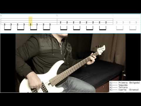 Maná - Rayando el sol ( Bajo Cover + TAB ) 🇲🇽