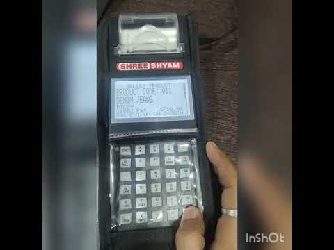 Spot Handheld Billing Machine