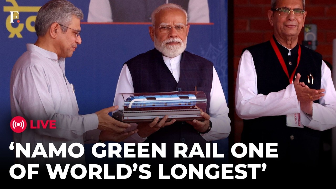 PM Modi LIVE: PM Modi Hails Namo Green Rail, Says 'India Among 4-5 Nations With Hydrogen Trains'