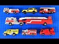 Fire Trucks For Kids Learn Fire Truck Names Colors Fun Educational By Organic Learning