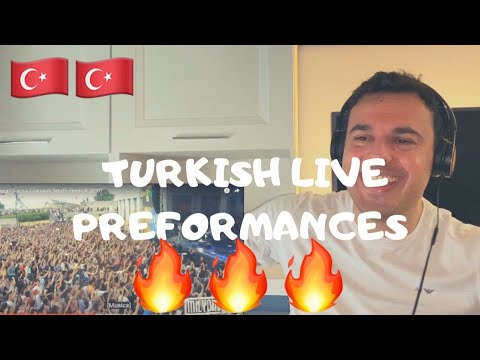 Italian Reaction to Turkish Rappers Live Performance Ft. Ezhel,  Ceza, Khontkar, Cem Adrian&Gazapizm