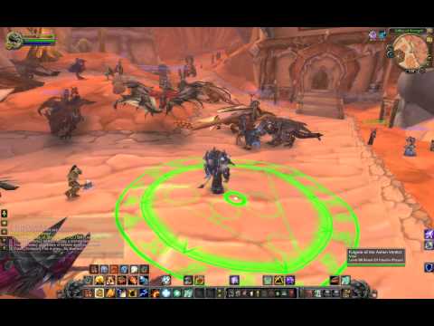 World of Warcraft PTR 4.0.1 Elemental Shaman Earthquake