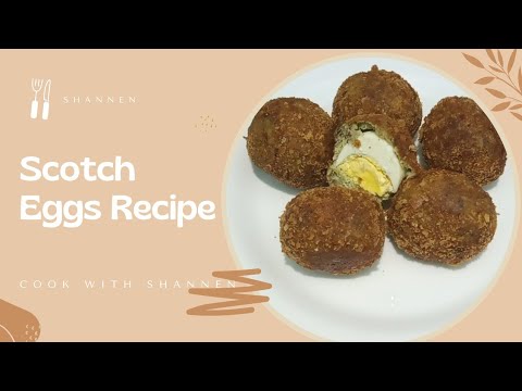 Scotch Eggs Recipe. (Cameroonian Cuisine)