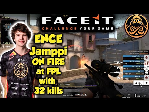 ENCE Jamppi ON FIRE at FPL with 32 kills in Mirage
