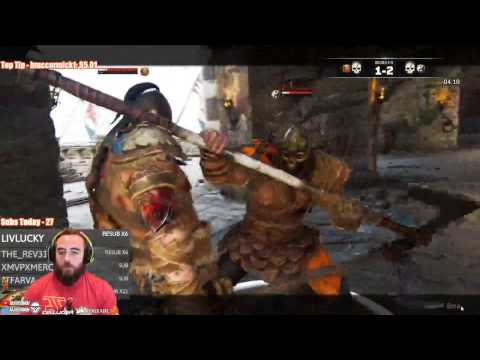 Bajheera - FOR HONOR: MOST EPIC MATCH EVER! - Insane Raider 2v2 w/ Sodapoppin