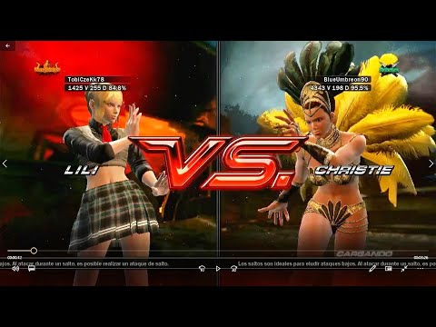 04 Lili Rochefort VS Christie - Tekken 6 ( Uchiha x24 ) Gameplay Online  PS3