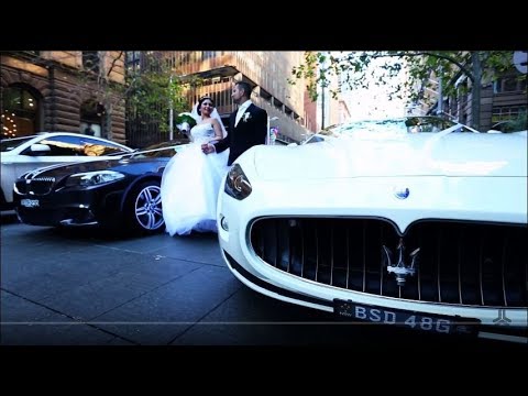 MAFIA WEDDING WITH CARS