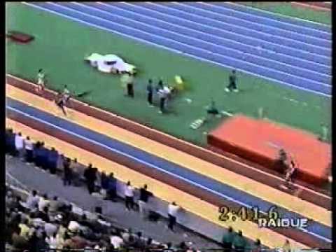 ATLETICA MONDIALI INDOOR 1995 4X400 ARGENTO  ITALIA