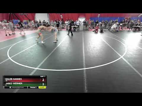 170 Lbs Cons. Round 1 - Kaleb Hannes, WI Vs Jared Werner, IL E4e5