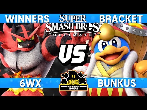 Smash Ultimate Tournament Set - 6WX (Incineroar) vs Bunkus (DDD) - CNB 176