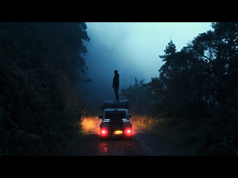 Camping solo in my Suzuki jimny in the mountains the Colombia