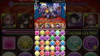 【パズドラ】極限ゴッドラッシュ！　神世界　超絶地獄級　ノーコンクリア！