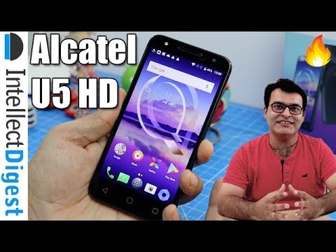 Alcatel U5 HD India Unboxing, Hands On And Features Overview | Intellect Digest