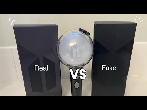 Fake VS Real BTS Army Bomb Map of the Soul se