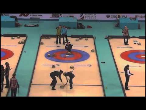 Чемпионат России 2015. Первый круг. Женщины. Адамант 1 (Ковалева) - Москвич 1 (Сидорова)