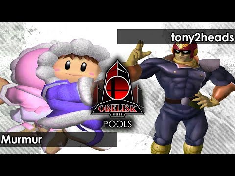 Melee: Murmur (Ice Climbers) V tony2heads (Captain Falcon) - Obelisk 116 Tournament SSBM