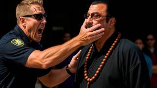 Racist Cop Slaps Steven Seagal… What Happens Next Shocks Everyone