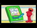 SESAME STREET ELMO S WORLD BOOK