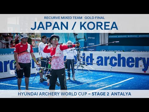 Japan v Korea – recurve mixed team gold | Antalya 2018 Hyundai Archery World Cup S2