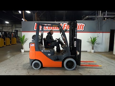 TOYOTA 8-Series 8FGCU25 5,000lb LP (Propane) #7021 - Forklift For Sale