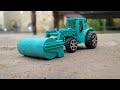How To Make Roadroller Toy Working At Home How To Make Tractor Toyat Home Little Inventor 747