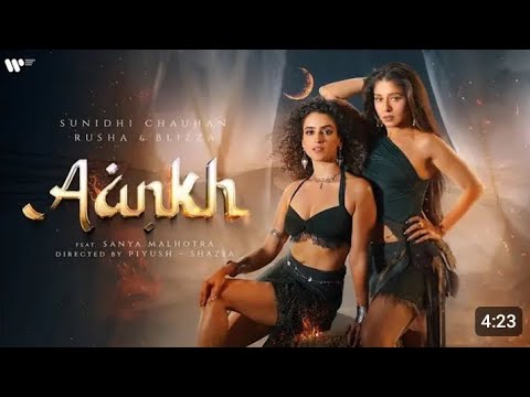 Aakh |Offical Music video | Sunidhi Chauhan & Rusha & Blizza |Feat.Sanya