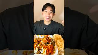 My mom not home so we eat HSP and Kebab #mukbang #food #eating