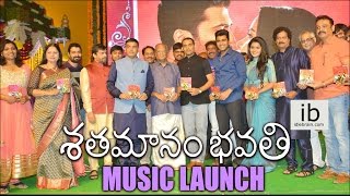 Shatamanam Bhavati music launch