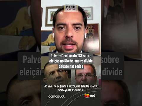 Decisão do TSE sobre eleição no Rio de Janeiro divide debate nas redes, diz pesquisa da Palver