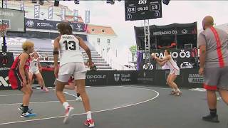 FIBA 3x3 Basketball Women's Series Vienna: Canada vs. Mitsubishi Electric