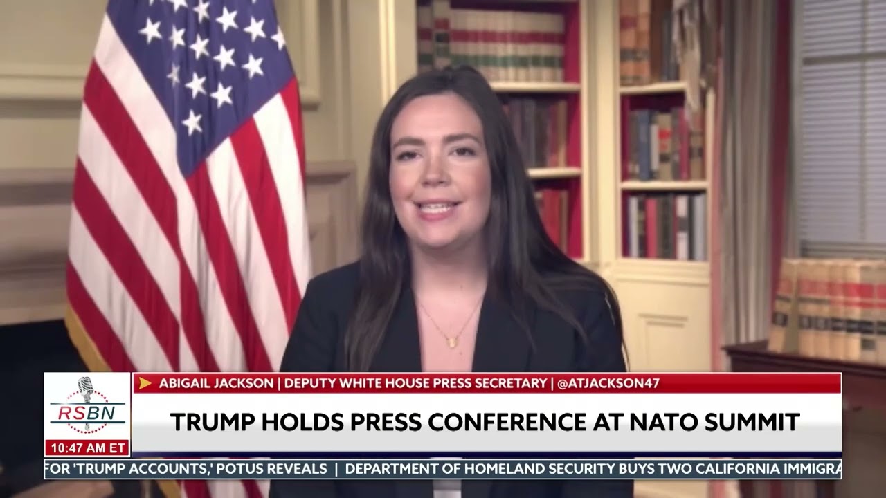 WATCH: White House Deputy Press Sec. Abigail Jackson Breaks Down Recent Legislation - 07/08/26