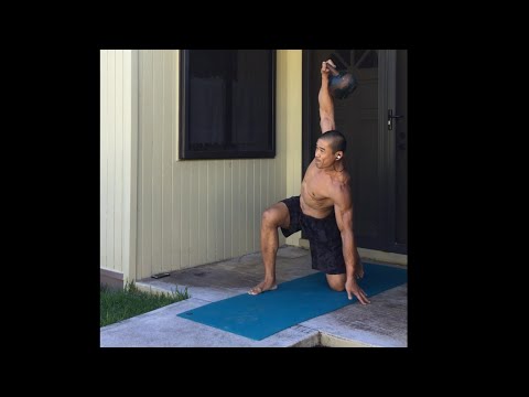 Day 201 FitPro Hawaii Vlog - 24 kg. Turkish Get Up + Snatch - December 1, 2020 12:19 pm