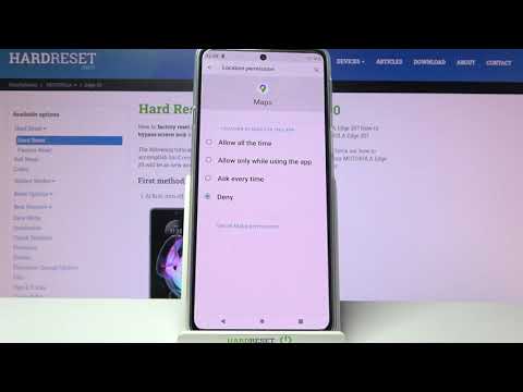 How to Manage App Permissions in MOTOROLA Edge 20 – Change App Permissions