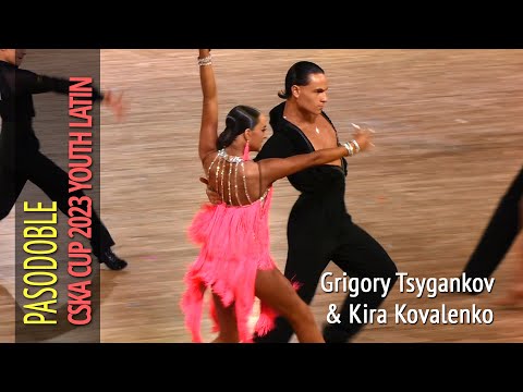 Pasodoble = Grigory Tsygankov & Kira Kovalenko = 2023 Waltz of Victory CSKA Cup Youth Latin