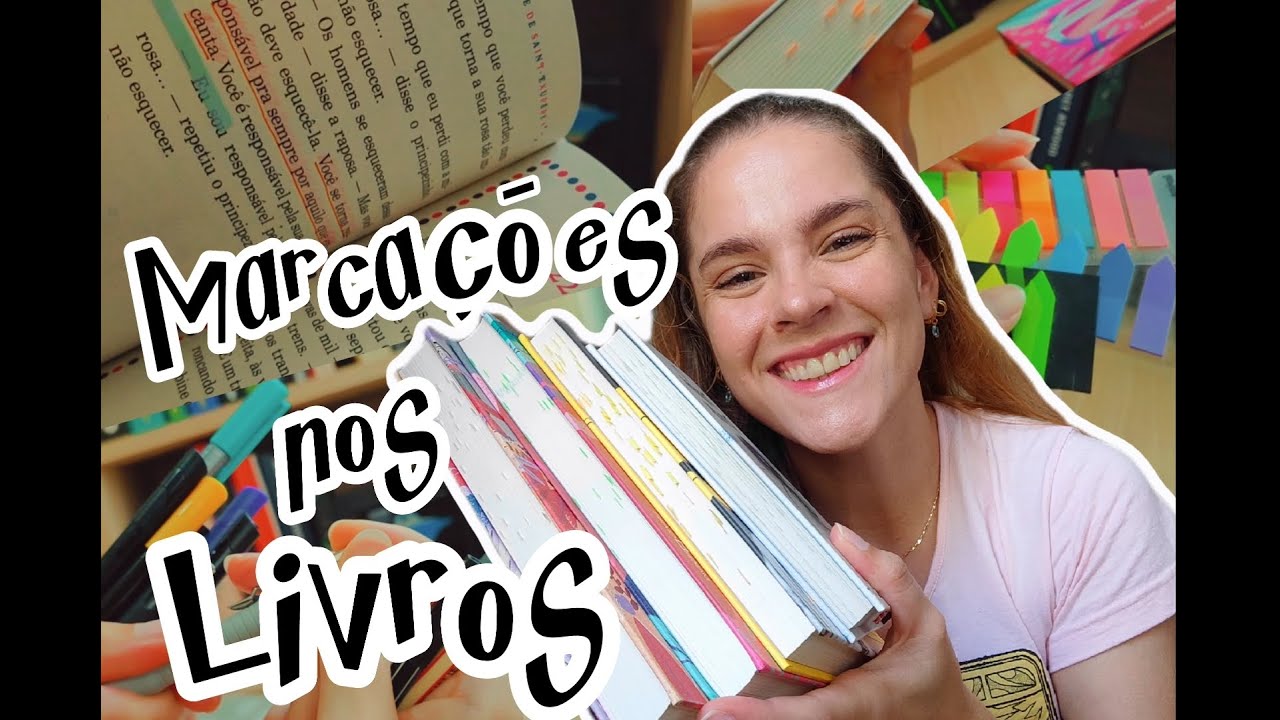 DICAS PARA MARCAR SEUS LIVROS | Mostrando como marco meus livros (sublinhado, post it...)