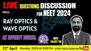 Live Unlock the secret to achieving 150 +Marks in physics in #neet2024 | LIVE WITH SUJEET SIR|