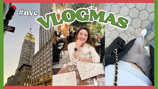 (CC/KR) 🗽 NYC VLOGMAS (2/4) - What I Wore, La Grande Boucherie, Central Park | Crystall Cho
