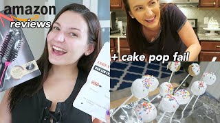Amazon Review + Cake Pop Fail! - Quarantine Content | Jessica Duke